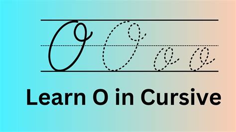 how to write o in cursive: exploring the history and evolution of cursive writing